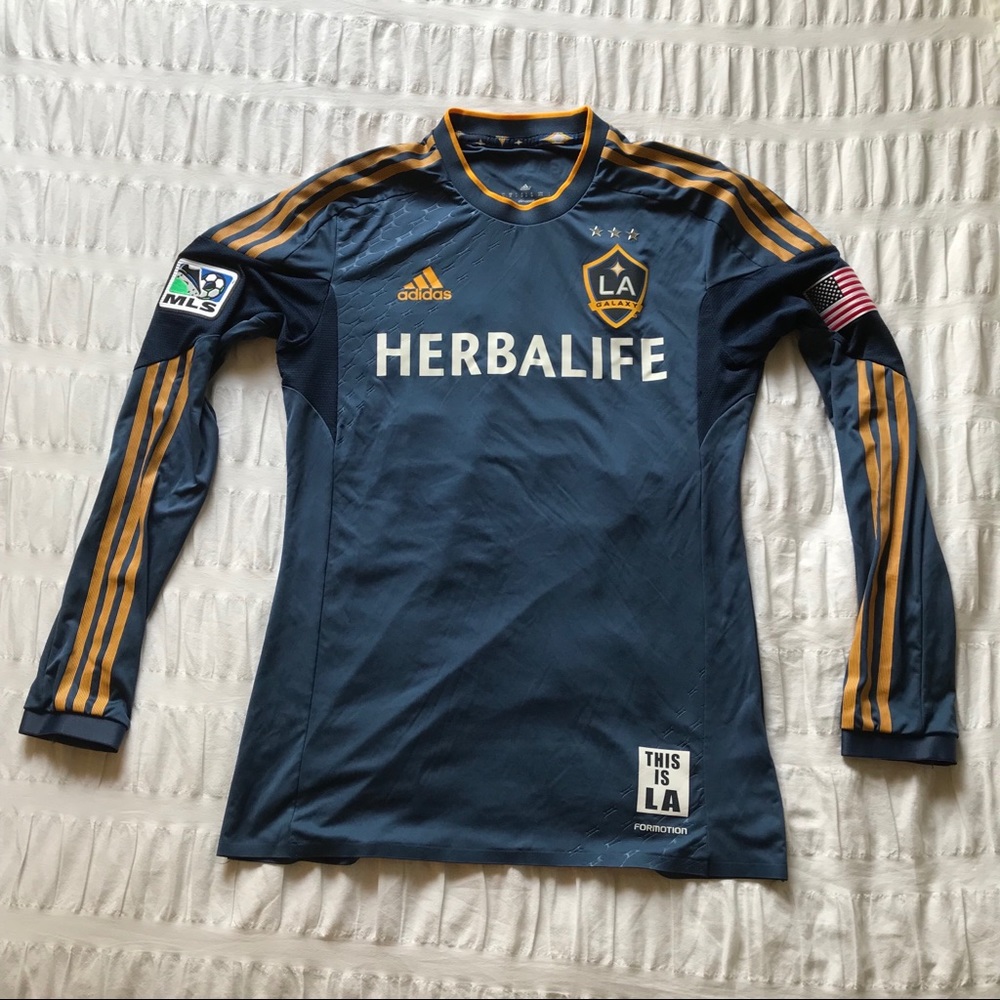 Adidas MLS LA Galaxy Authentic Custom Jersey